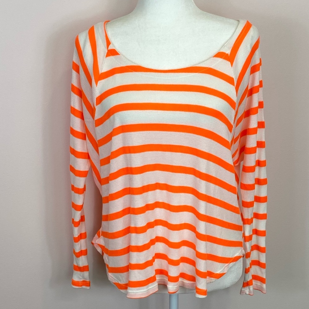 Splendid waffle knit top